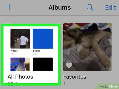 Image titled Put Photos on an iPhone Step 10