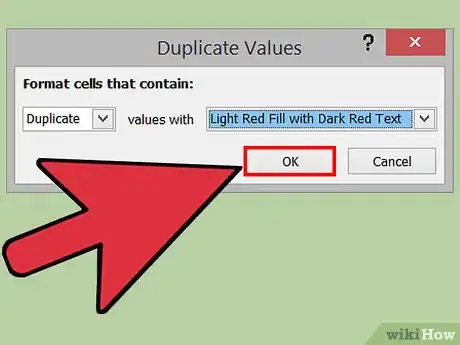 Image titled Find Duplicates in Excel Step 9