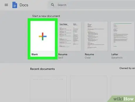 Image titled Create a Calendar in Google Docs Step 2