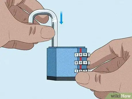 Image titled Open a 3 Digit Combination Lock Step 14