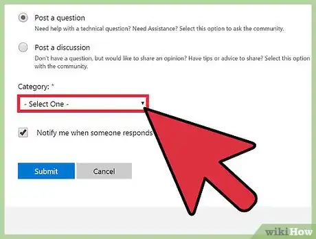 Image titled Ask a New Question on Microsoft Answers Step 7