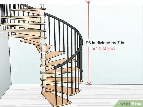 Image titled Build Spiral Stairs Step 5