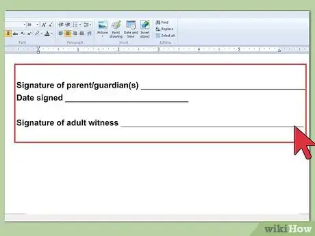 Image titled Write a Medical Consent Form Step 20