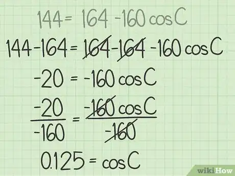 Image titled Use the Cosine Rule Step 15