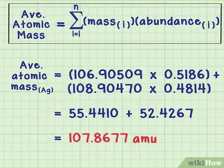 Image titled Find Average Atomic Mass Step 5