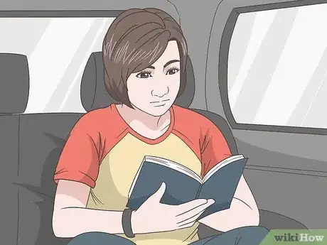 Image titled Avoid Nausea when Reading in the Car Step 2