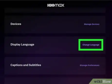 Image titled Change Language on Hbo Max Step 9