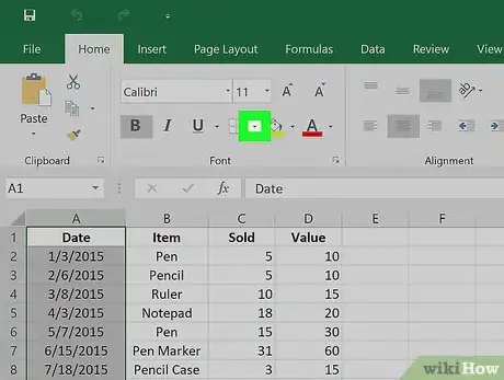 Image titled Insert Borders in Excel Step 3