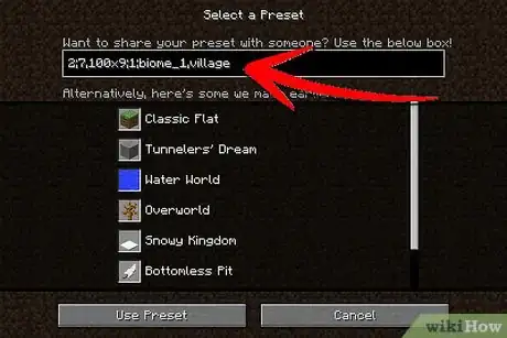 Image titled Make an Ocean World in Minecraft Step 7Bullet1