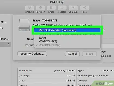 Image titled Format USB on Mac Step 7