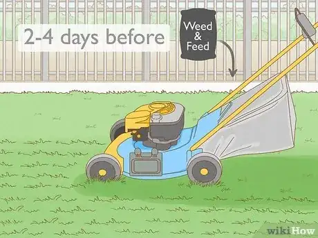 Image titled Apply Weed and Feed Step 2