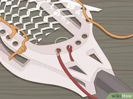 Image titled String a Lacrosse Stick Step 18