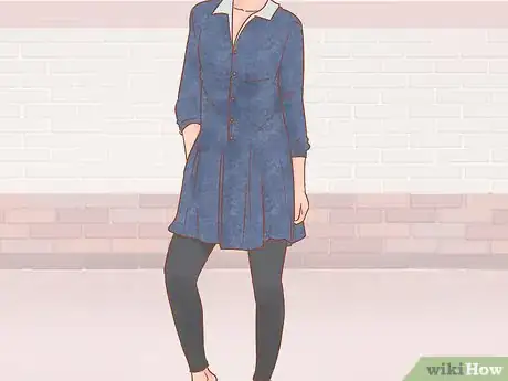 Image titled Wear Leggings with Dresses Step 9
