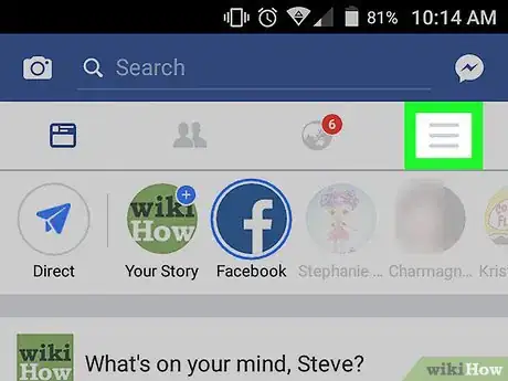 Image titled Hide Your Number of Friends on Facebook on Android Step 2