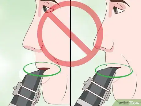 Image titled Avoid and Remedy Squeaking on the Clarinet Step 6