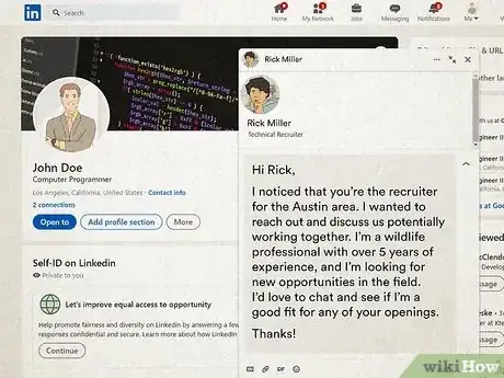 Image titled Reach Out to a Recruiter on LinkedIn Step 14