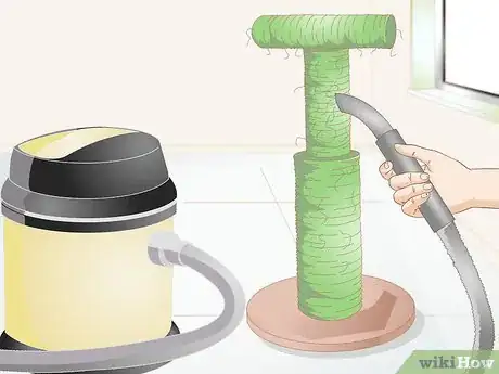 Image titled Clean a Cat Scratching Post Step 2