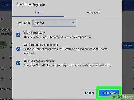 Image titled Delete Your Browsing History in Google Chrome Step 8