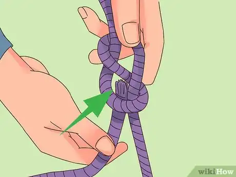 Image titled Use a Harness for Rock Climbing Step 12