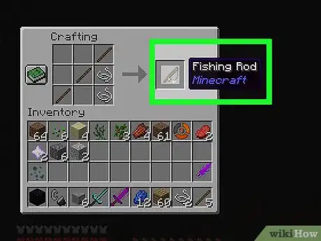 Image titled Make a Fishing Rod in Minecraft Step 37