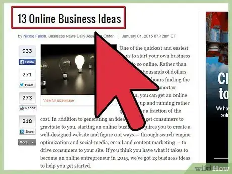 Image titled Start a Website Business Step 1