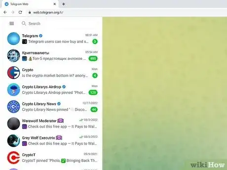 Image titled Log in to Telegram Web on a PC or Mac Step 5