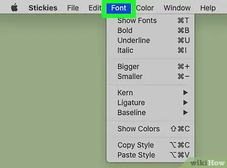 Image titled Use Stickies on Mac Step 8