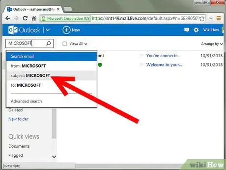 Image titled Search Inside Hotmail Step 8
