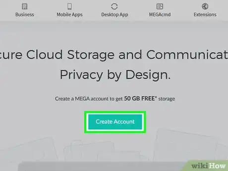 Image titled Use MEGA Cloud Storage Step 2