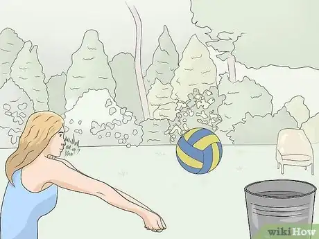 Image titled Practice Volleyball Without a Court or Other People Step 4