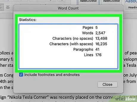 Image titled Check a Word Count in Microsoft Word Step 6