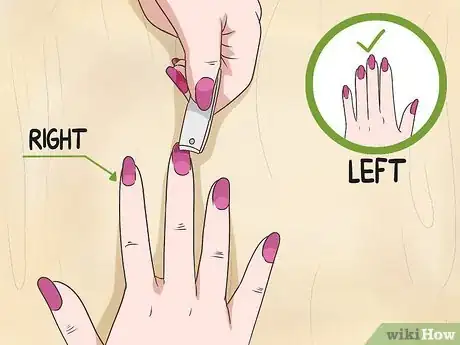 Image titled Cut Acrylic Nails Step 3