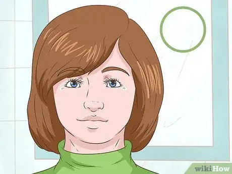 Image titled Tell if Your Face Is Well Suited to Bangs Step 1