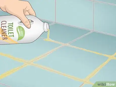 Image titled Clean Grout with Toilet Cleaner Step 5