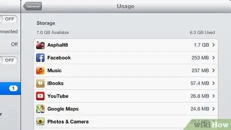 Image titled Manage the Storage on Your iPad Step 3 preview