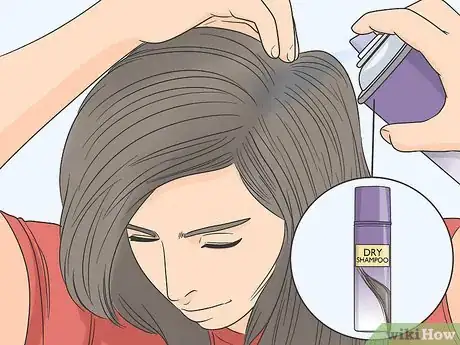 Image titled Clean Your Hair Without Water Step 2