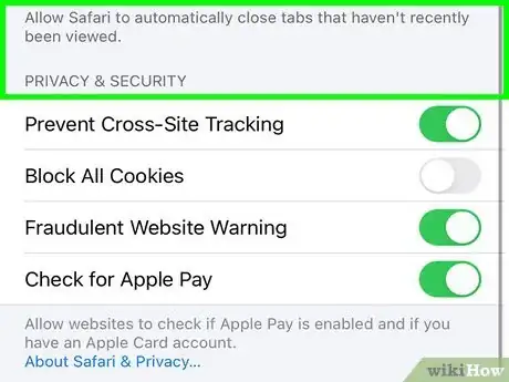 Image titled Enable Cookies on iPad Step 3