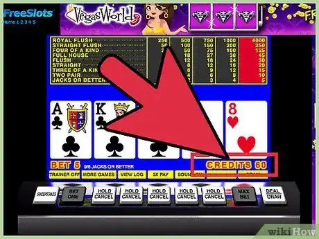 Image titled Play Video Poker Step 3