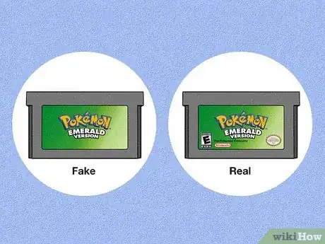 Image titled Tell if a GBA Game Is Fake Step 1