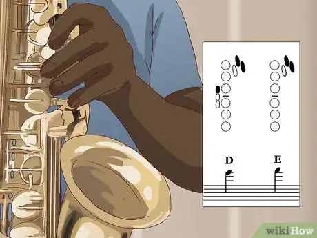 Image titled Tune a Saxophone Step 4