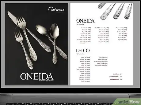 Image titled Identify Oneida Flatware Patterns Step 4