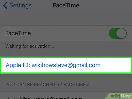 Image titled Sign Out of Your Apple ID for FaceTime on an iPhone Step 3