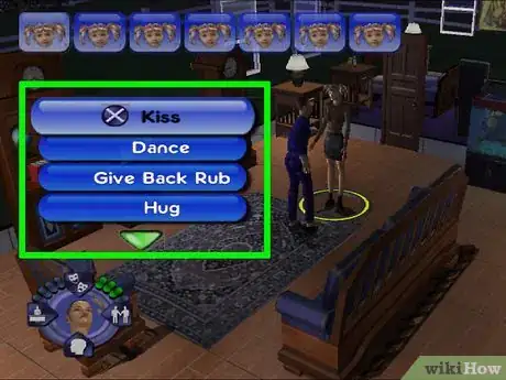 Image titled Get Married in The Sims Bustin' Out (PS2) Step 14