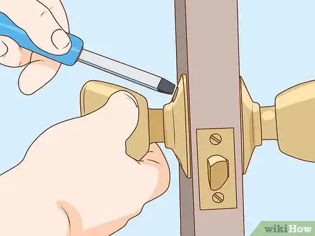 Image titled Remove a Door Handle Step 2