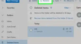 Restore Deleted Emails from Hotmail