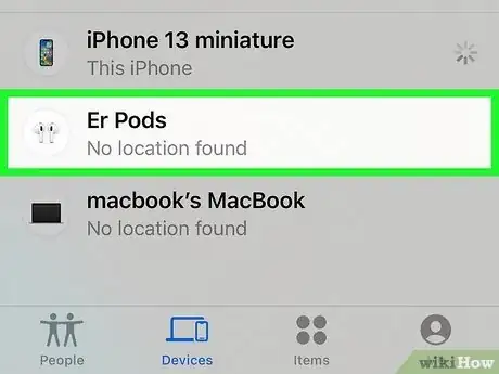 Image titled Find Airpods when Dead Step 3