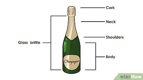 Image titled Open a Champagne Bottle with a Sword Step 1