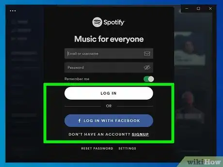 Image titled Log in to Spotify Step 9