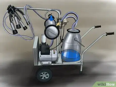 Image titled Milk a Cow With a Milking Machine Step 16