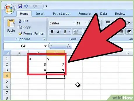 Image titled Calculate Slope in Excel Step 6